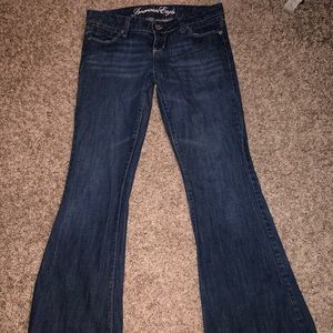 American Eagle real flare jeans